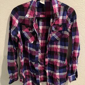 Junior Purple Flannel
